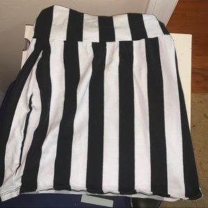 Victoria’s secret high waisted skirt mini striped